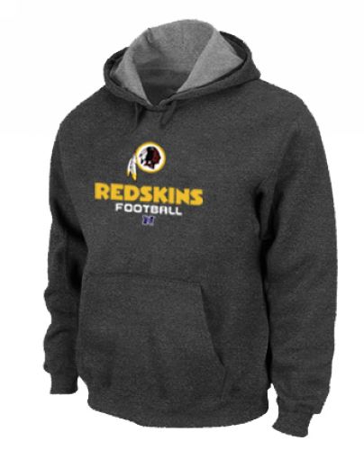 NFL Men's Nike Washington Redskins Critical Victory Pullover Hoodie - Dark Grey